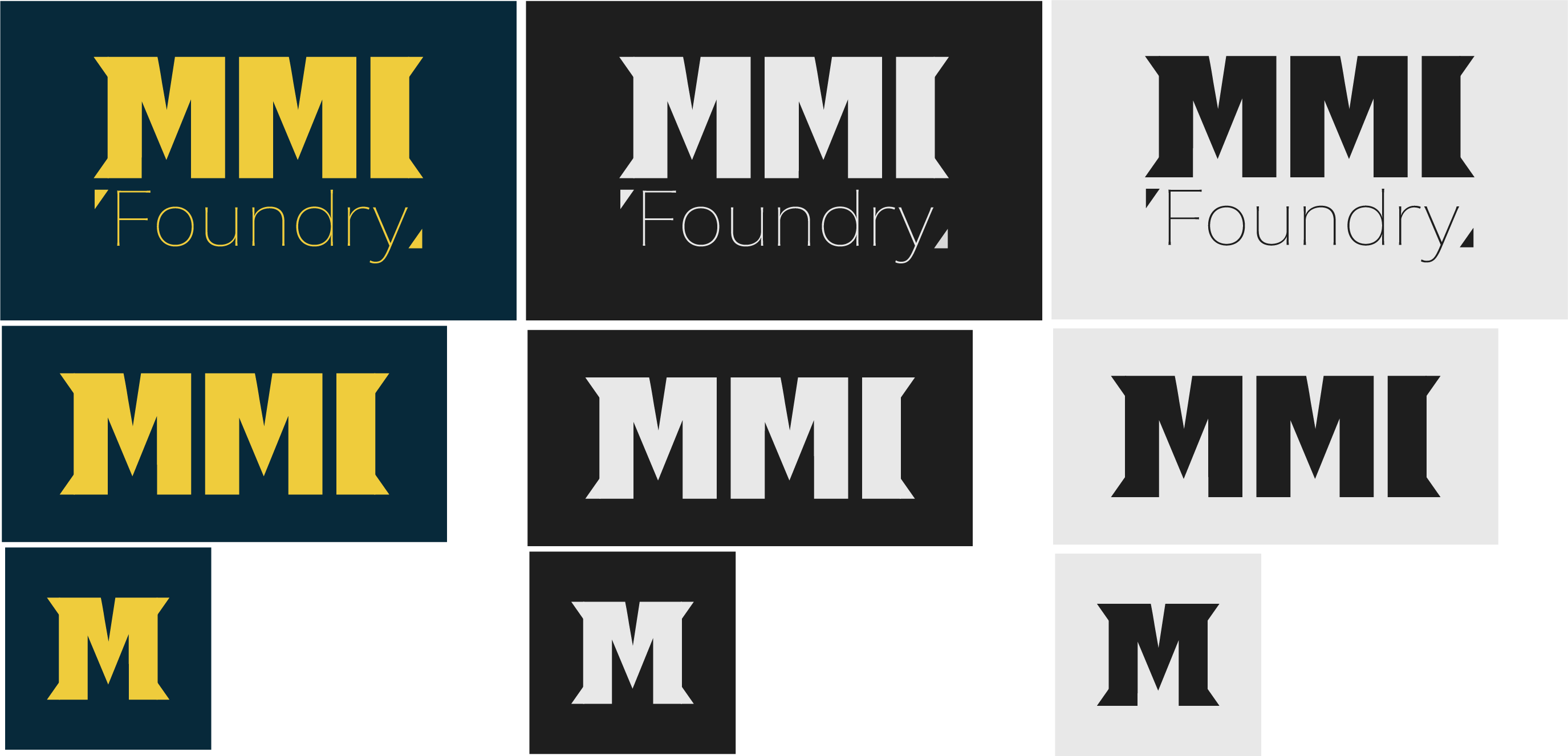 image des logos du projet de la mmi foundry 