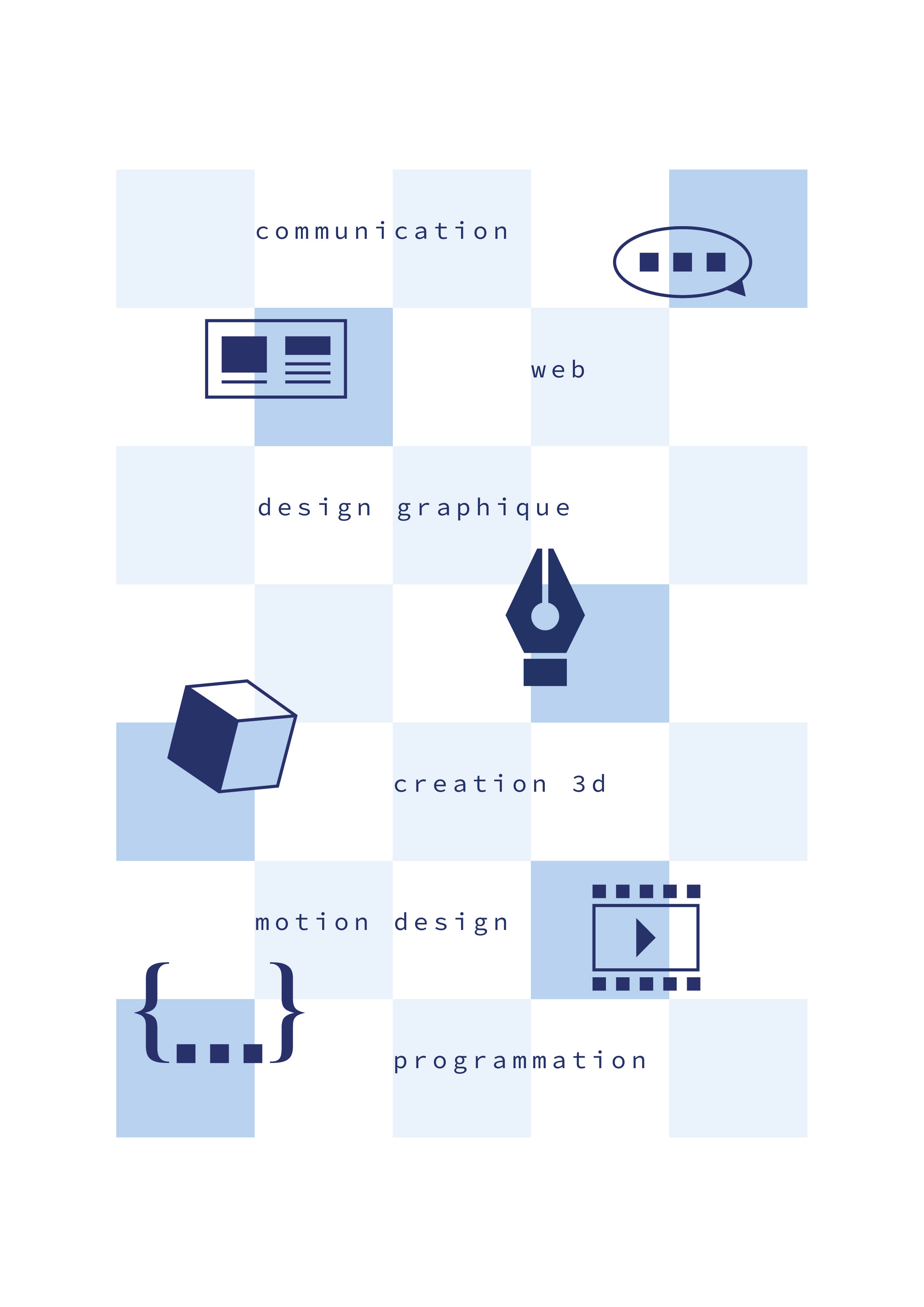 image de l'affiche du projet de création de pictogrammes